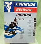 New Genuine Evinrude 5091 15 Hp Model Service Manual 1975. Price: $62.49.