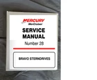 Mercury Mercruiser Bravo Stern Drive Engine Service Repair Manual #28 Oem New. Price: $37.49.