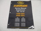 Omc Evinrude Outboard Service Manual Supplement 150 175 Ffi 1999 Eeo 2000 Ssv Used. Price: $14.95.