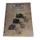 1982 Omc Stern Drive Service Manual 2.5, 3.0, 3.8, 5.0 & 5.7 Models (p/n 983052) Used. Price: $29.99.