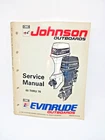 Vintage 1992 Et 60 Thru 70 Johnson Evinrude Outboards Omc Service Manual 508284 Used. Price: $24.50.