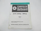 OB3375 Outboard Parts Catalog For Chrysler Hp Blue 1980 1004HOB 1004BOB Used. Price: $14.95.