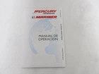 90-10199J70 Spanish Mercury Mariner Operation & Maintenance Manual 135-175 Optim New. Price: $24.90.
