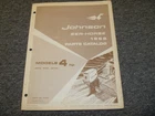 1969 Johnson 4W69B 4R69B 4WF69B 4HP Sea Horse Outboard Parts Catalog Manual Xo Used. Price: $61.07.