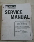 1995 1996 Force 120 Hp Outboard Service Repair Manual 90-832749 Used. Price: $29.88.