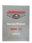 2000 Johnson Ss 30 40 50 55 60 65 Hp Omc Service Manual 787069 Free Priority Used. Price: $97.88.