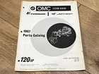 1967 Omc 120HP CU-15S CUE-15S Stern Drive Parts Catalog Final Edition Used. Price: $12.45.