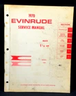 1970 Evinrude Mate 1/2 Hp (see Cover Photo) Service Manual P/n 4681 Used. Price: $11.86.
