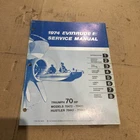 1974 Evinrude 5019 Service Manual Triumph 70 Hp Models Including Hustler Omc Used. Price: $20.00.