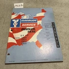 1976 Evinrude 9.9 Hp Motor Engine Service Manual 10624 10625 10654 10655 Used. Price: $13.97.