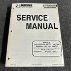 Mercury Mariner Outboard Service Manual 225/225 EFI/250/3.0L 90-822900R1 1996 Used. Price: $25.00.