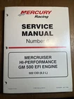 Service Manual #6 Mercury Racing Mercruiser Hi-performance 500 Efi Engine Used. Price: $58.33.
