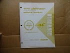 1972 Johnson Hp 40R72 40RL72 40E72 40EL72 Outboard Service Manual JM-7207 Used. Price: $10.50.