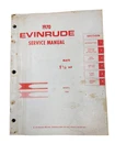 1970 Evinrude Mate 1.5 Hp Model 1002 Service Manual Item 4681 Used. Price: $11.95.