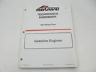 806535970 1997 Mercury Mercruiser Gasoline Engine Technicians Handbook Manual Used. Price: $15.50.