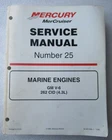 1999 Mercury/mariner Gm V-6 262 Cid 4.3L Model Service Manual P/n 90-861328--1 Used. Price: $30.95.