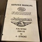 2000 Omc Evinrude Johnson Ss Hp 4-STROKE Service Manual P/n 787062 Used. Price: $18.00.