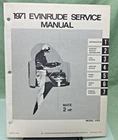 New Genuine Evinrude 4744 Mate 2 Hp Service Manual 1971. Price: $23.75.