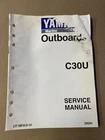 Oem Yamaha Marine C30U Outboard Service Manual LIT-18616-01-51 (pre-owned) Used. Price: $13.50.