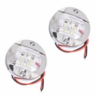 6 Led Cabin Deck Courtesy Stern Transom 2P Marine Boat Round New. Price: $9.61.