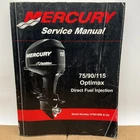 Mercury 90-889785R01, Service Manual, 75/90/115 Optimax Dfi, Oem Used. Price: $49.99.