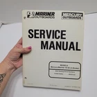 Mercury Mariner Outboard 45 & 50 Models (4-STROKE) Service Manual 90-828631R1 Used. Price: $15.00.