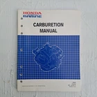 Honda Marine Carburetion Service Manual Repair Catalog TM044 Used. Price: $19.99.
