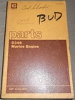 Caterpillar D349 Marine Engine Parts Book Manual S/n 62P1-LAST Built Good. Price: $29.99.