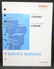 Yamaha Outboards 4 Stroke F25G, F25C Oem 1ST Edition Service Manual Vg Plus Used. Price: $55.21.