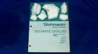 1973 Johnson Sea-horse 386136 50HP Parts Catalog Models 50R73 50RL73 50ES73 Used. Price: $19.75.