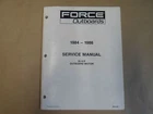 1984 1985 1986 Force Outboards 35 Hp Service Shop Repair Manual Ob 4128 Boat X Used. Price: $85.54.