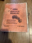 Mercury Mercruiser Stern Drive & Marine Engine Service Manual C-90-68648 Vol 1 Used. Price: $14.00.
