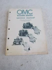 Omc Sterndrive Service Manual Very Clean 983052 1982 2.5 3.0, 3.8, 5.0, 5.7 Ltr Used. Price: $21.95.