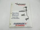 503139 Omc Johnson Evinrude Electric Outboard Service Repair Manual "eo" 1995 Used. Price: $12.98.