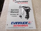 1997 Omc Johnson Evinrude Eu 9.9 Thru 30 Hp Cylinder Service Manual P/n 507263 Used. Price: $30.00.