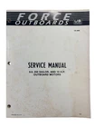Force Outboards Ob 3869, 9.9, 250 Sailor, And 15 Hp Service Manual Used. Price: $24.99.