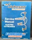 1996 Johnson Evinrude Ed Electric Outboards Service Manual 507119 New. Price: $16.96.