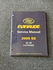2000 Evinrude Outboard Ss 40 50 4-STROKE Service Repair Shop Manual 787061 Oem Used. Price: $20.00.