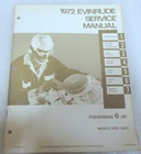 1972 Evinrude Fisherman Hp Models 6202 6203 Service Manual Item No. 4813 Used. Price: $18.71.