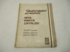 387017 1975 Omc Johnson Hp Outboard Parts Catalog 40R75 40RL75 Final Edition Used. Price: $10.85.