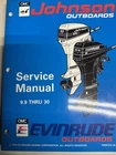 1994 Omc Brp Johnson Evinrude "er" 9.9 Thru 30 Hp Service Manual 500607 Used. Price: $30.00.