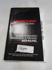 Mercury 90-10199981 135 / 150 Optimax Manual 1997 Marine Boat New. Price: $19.95.