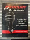 Mercury 90-8M0047659, Service Manual, 75/90/115/125 Pro Xs Optimax Dfi, Oem Used. Price: $54.95.