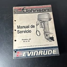 1987 Omc 9.9 30 Johnson Evinrude Manual D507615 (in Espagnol/spanish) Used. Price: $100.00.