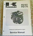 Factory Kawasaki 99924-2025-01 Service Manual FE161 FE171 Used. Price: $18.00.