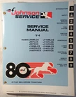 Omc Brp JM-8010 1980 "cs" Johnson V-4 Models Outboard Service Manual Used. Price: $29.95.