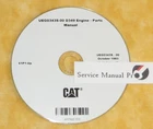 UEG0343S Caterpillar D349 Engine Parts Manual Book Cd Brand. Price: $53.99.
