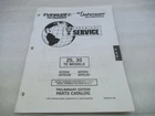 PM9 Evinrude 25 30 Te Models Preliminary Edition Parts Catalog Manual P/n 438154 Used. Price: $6.98.