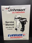 Omc Eu Service Manual 9.9 Thru 30 2-CYLINDER Outboard Johnson Evinrude 507263 Used. Price: $39.99.