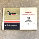 Johnson Sea Horse 1/2 Hp Models Mq-mql Owners Manual Oem 1966 Vintage #J1 Used. Price: $24.99.
